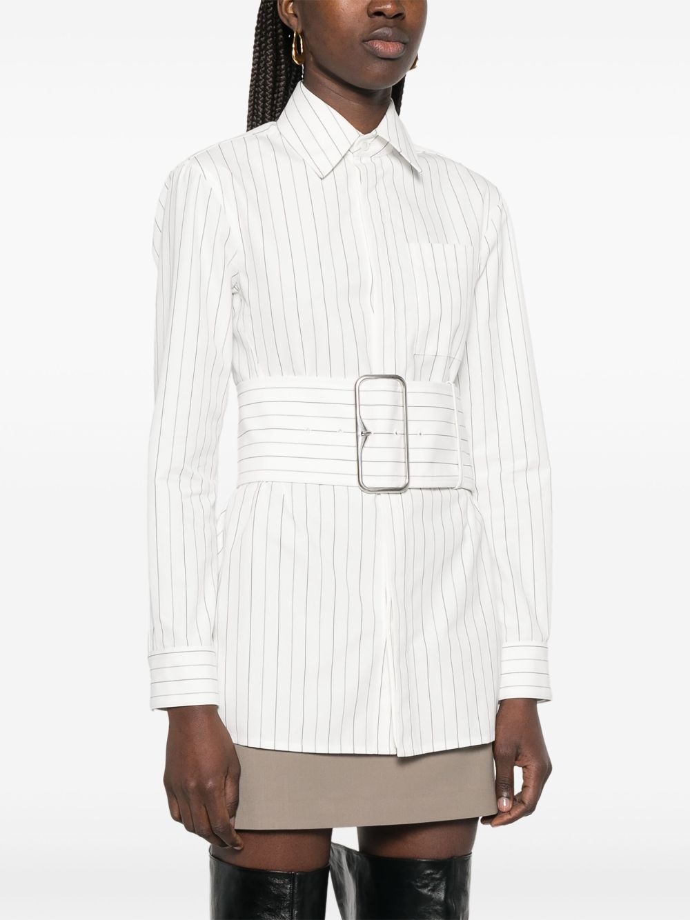 striped cotton shirt - 3