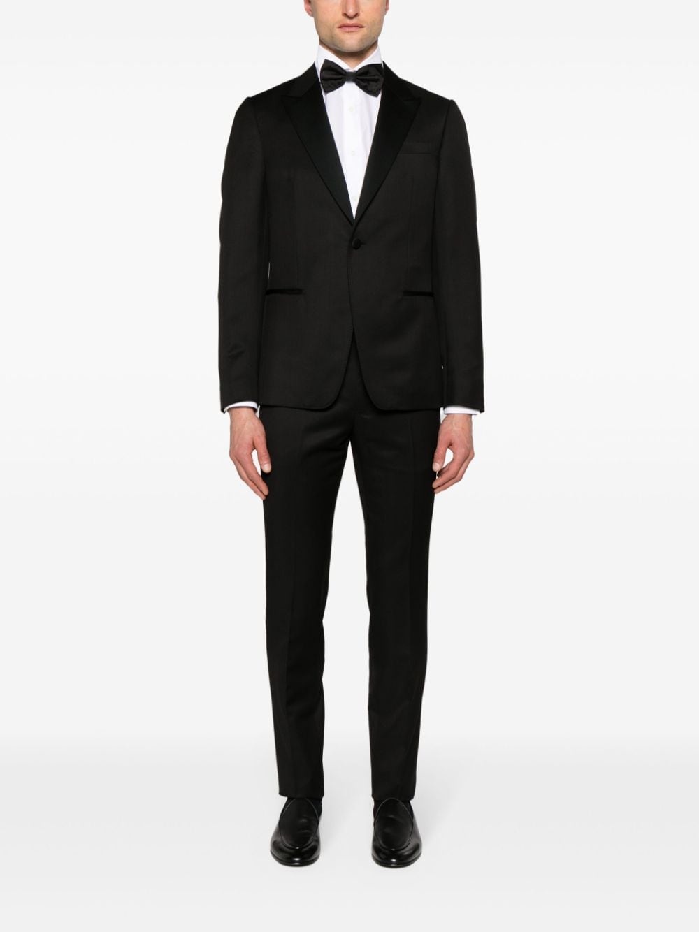 peak-lapels single-breasted suit - 2