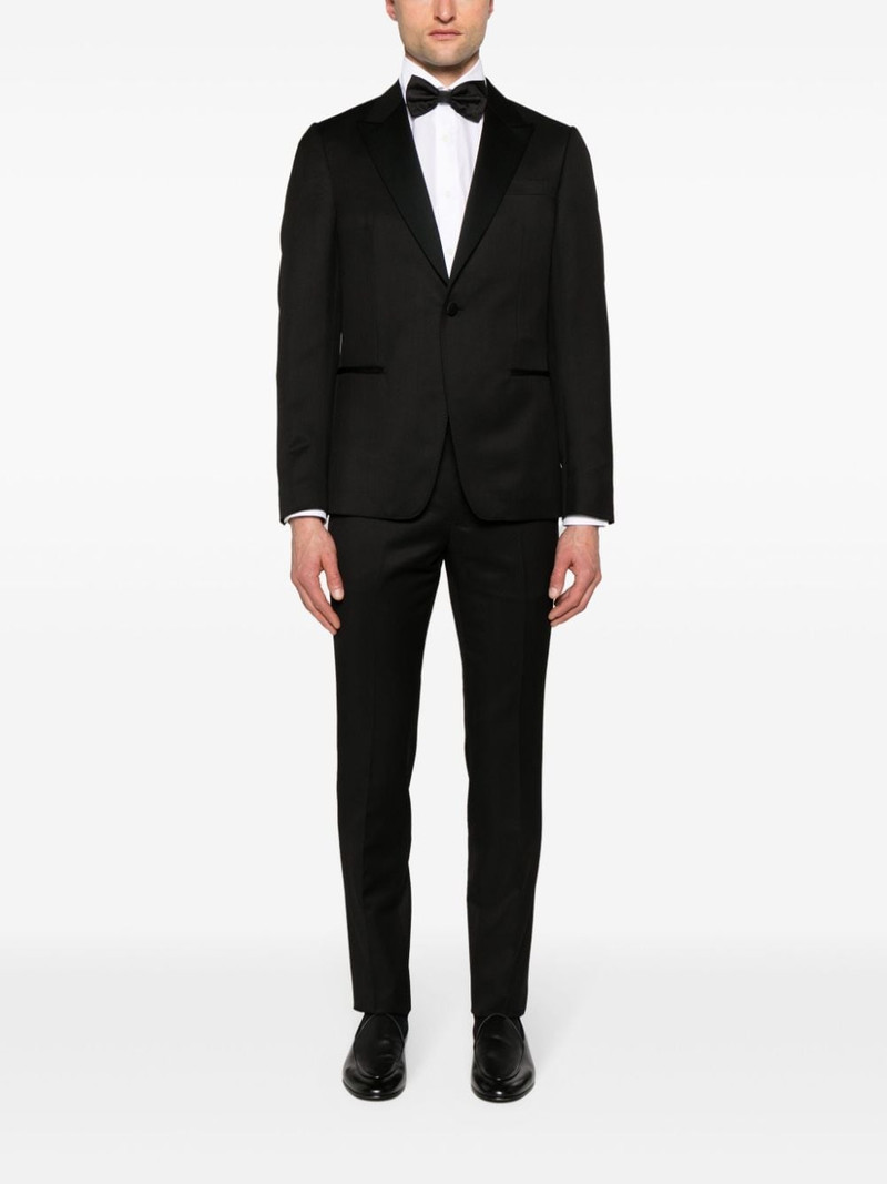 ZEGNA peak-lapels single-breasted suit outlook