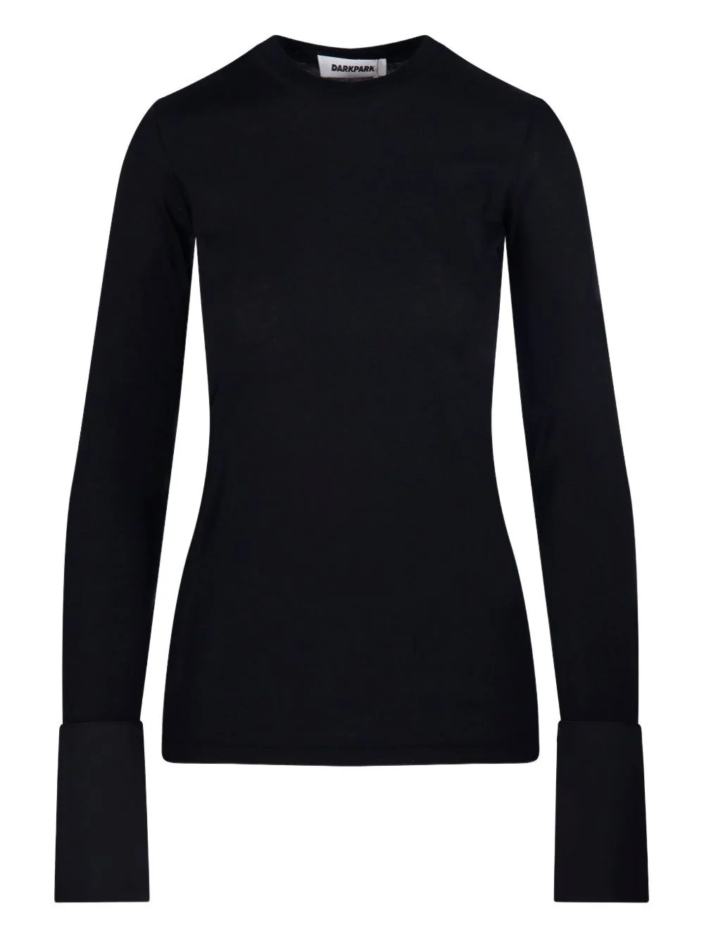 cuff detail long-sleeve top - 1