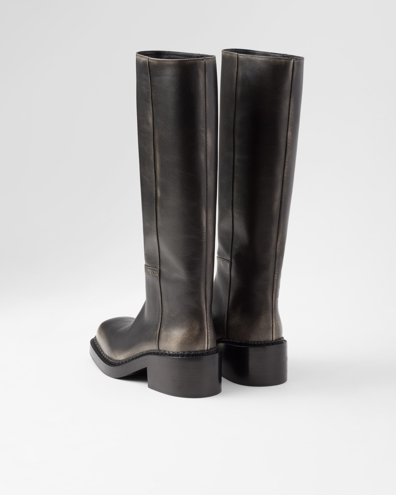 Leather boots 5