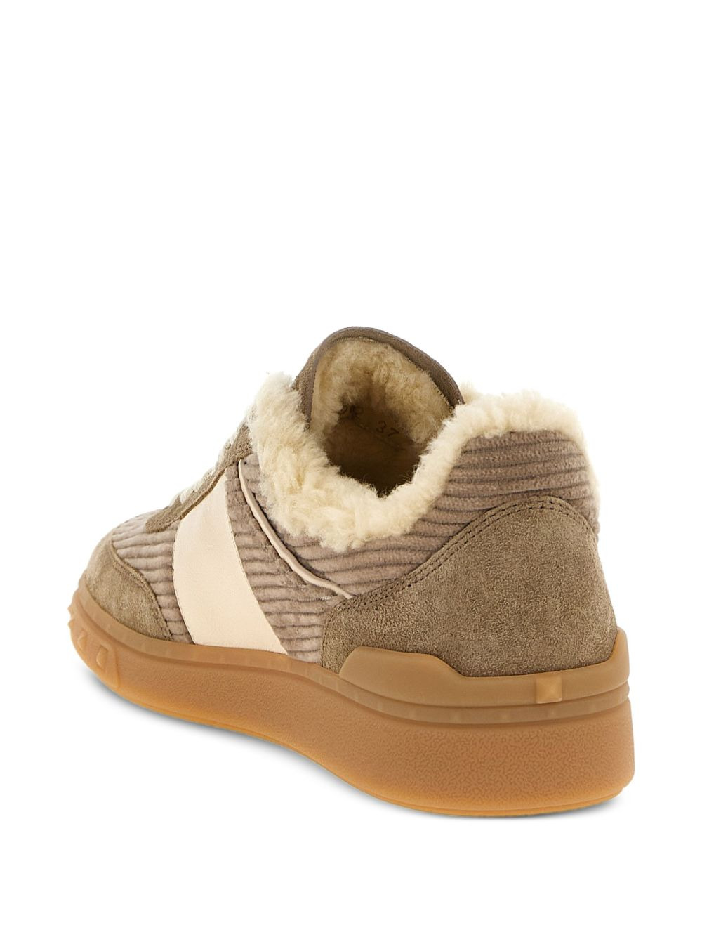 Upvillage ribbed-velvet sneakers - 3