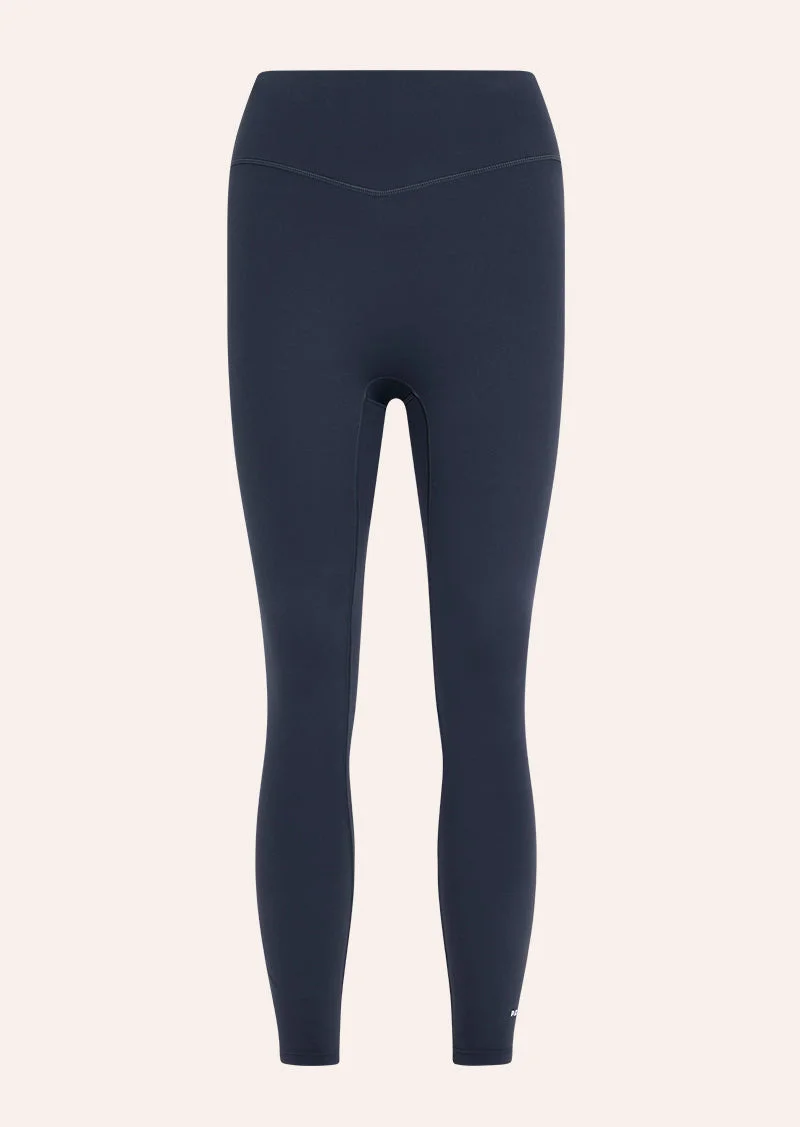 SIGNATURE FULL LENGTH LEGGING IN MARINE BLUE - 1