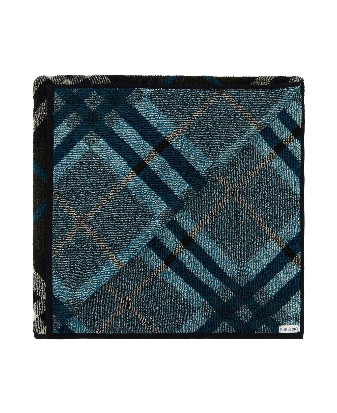 Printed Terry Fabric Towel - 2