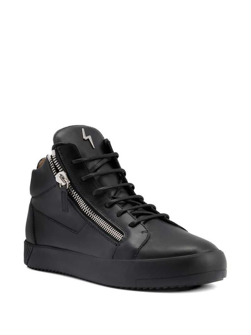 Giuseppe Zanotti Kriss side zips sneakers outlook
