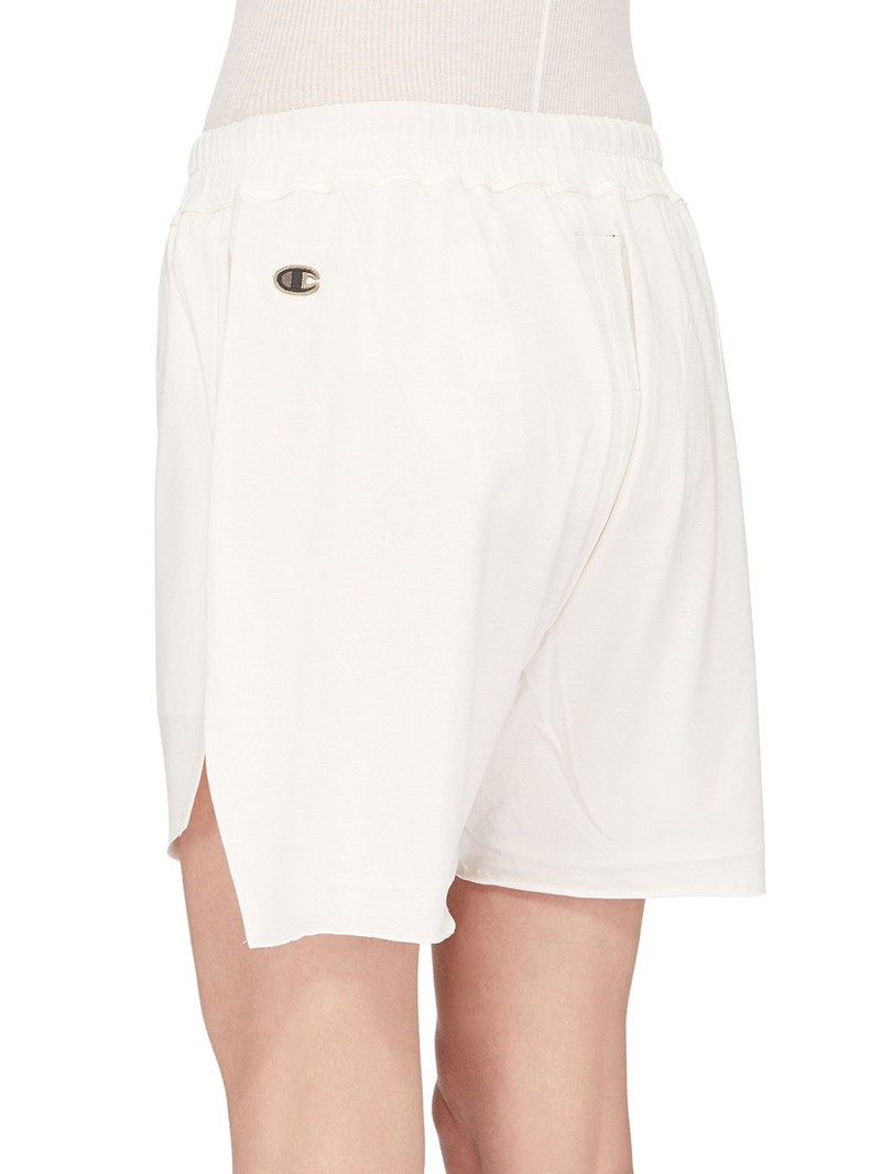 White Champion Edition Dolphin Shorts 5