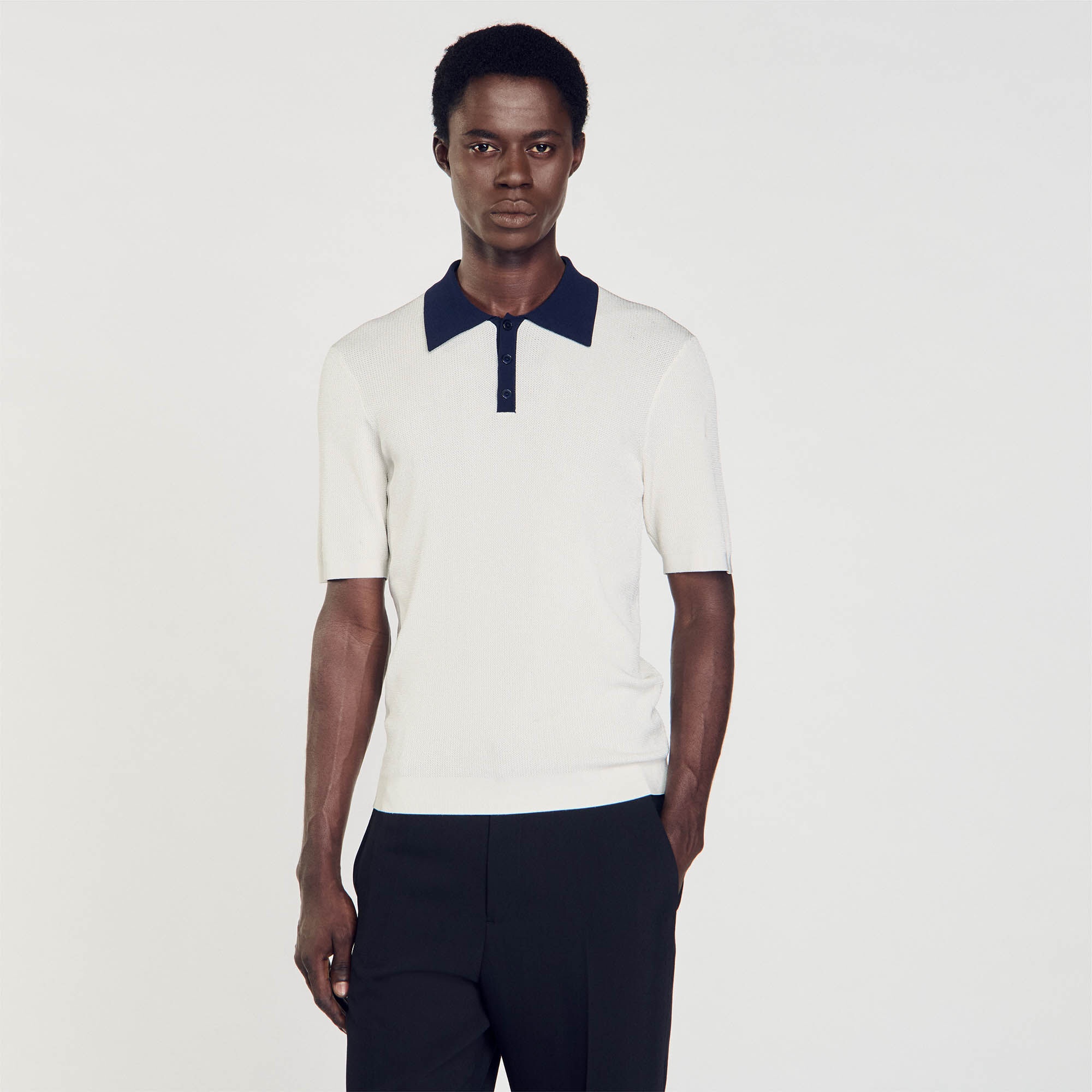 TWO-TONE POLO SHIRT - 5