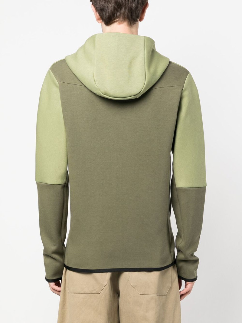 swoosh-logo detail hoodie 4