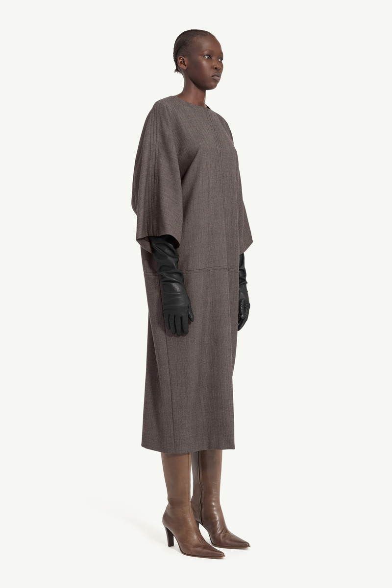 MM6 Maison Margiela Tweed midi dress outlook