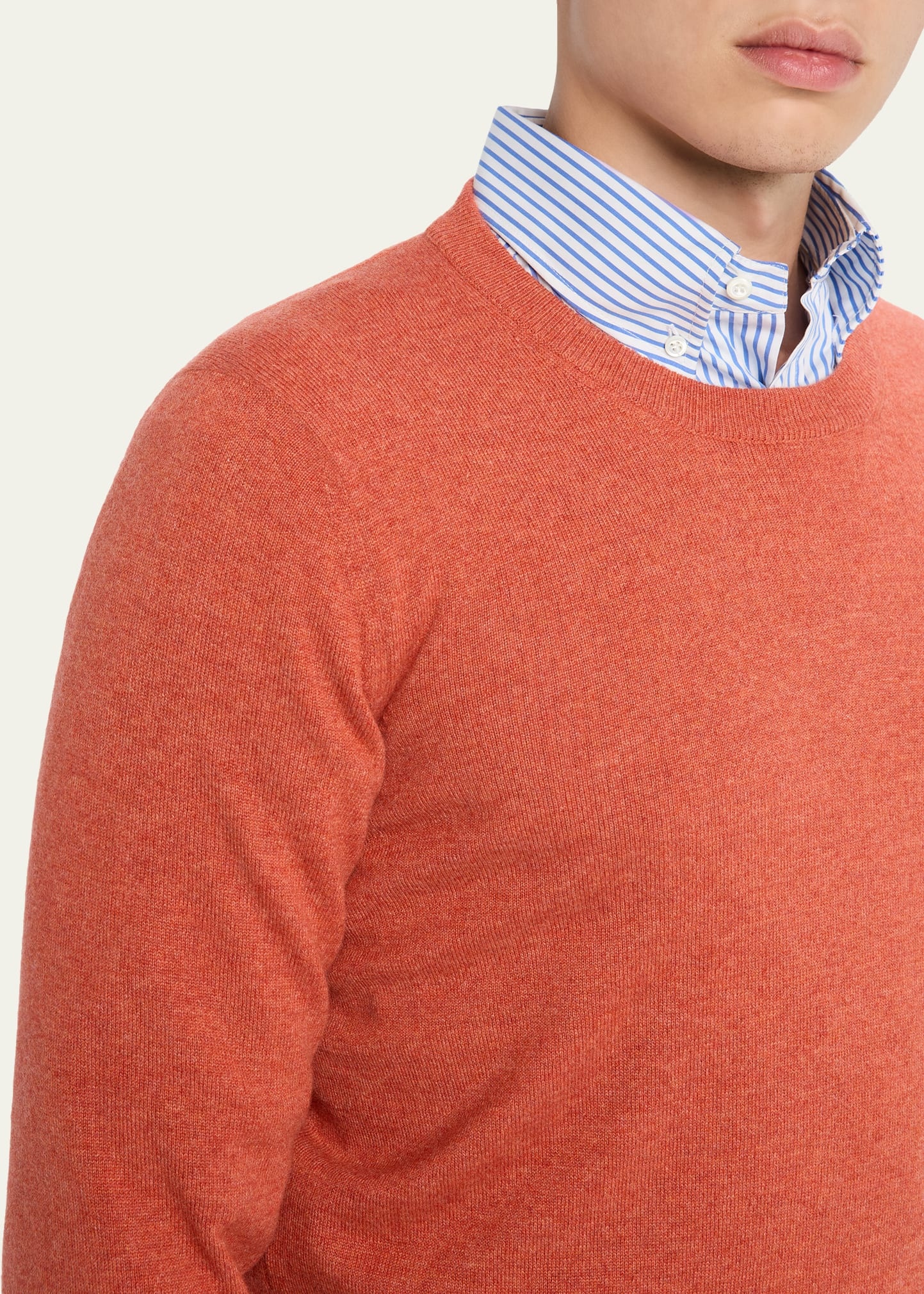 Men's Cashmere Crewneck Sweater - 5