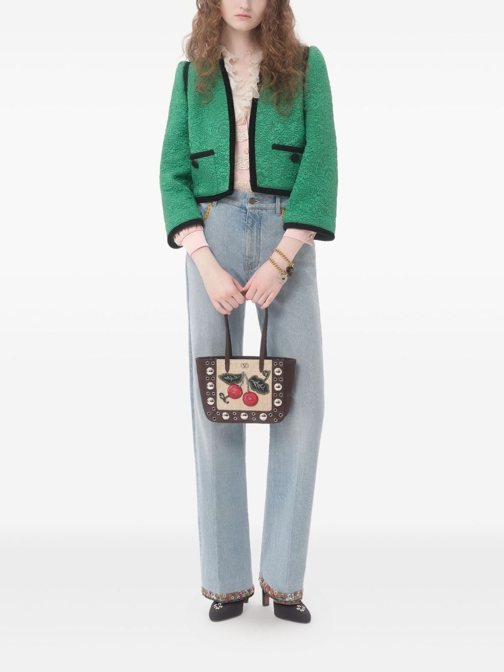 Nellcôte embroidered tote bag - 2