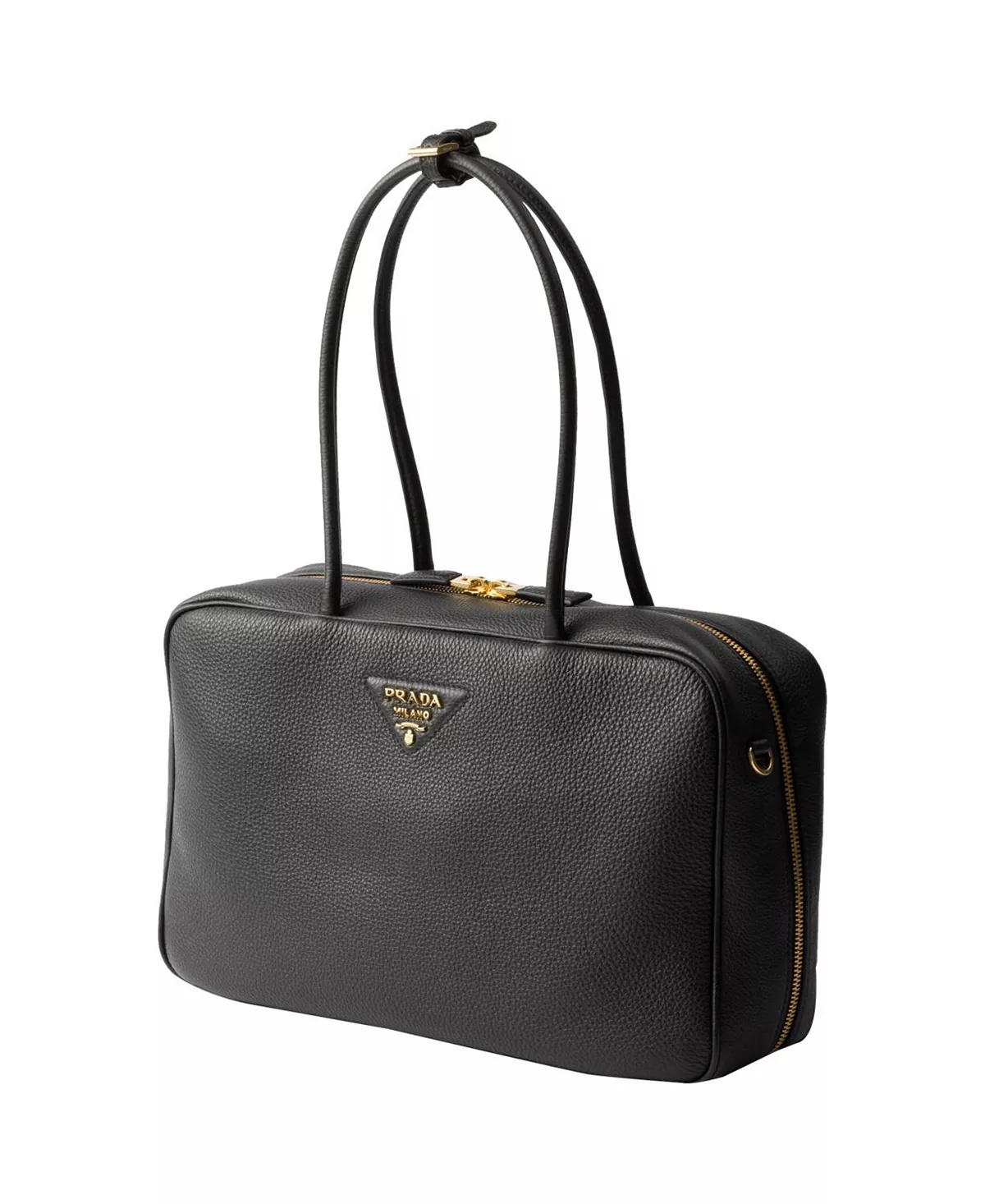 Large Leather Top-Handle Bag - 3