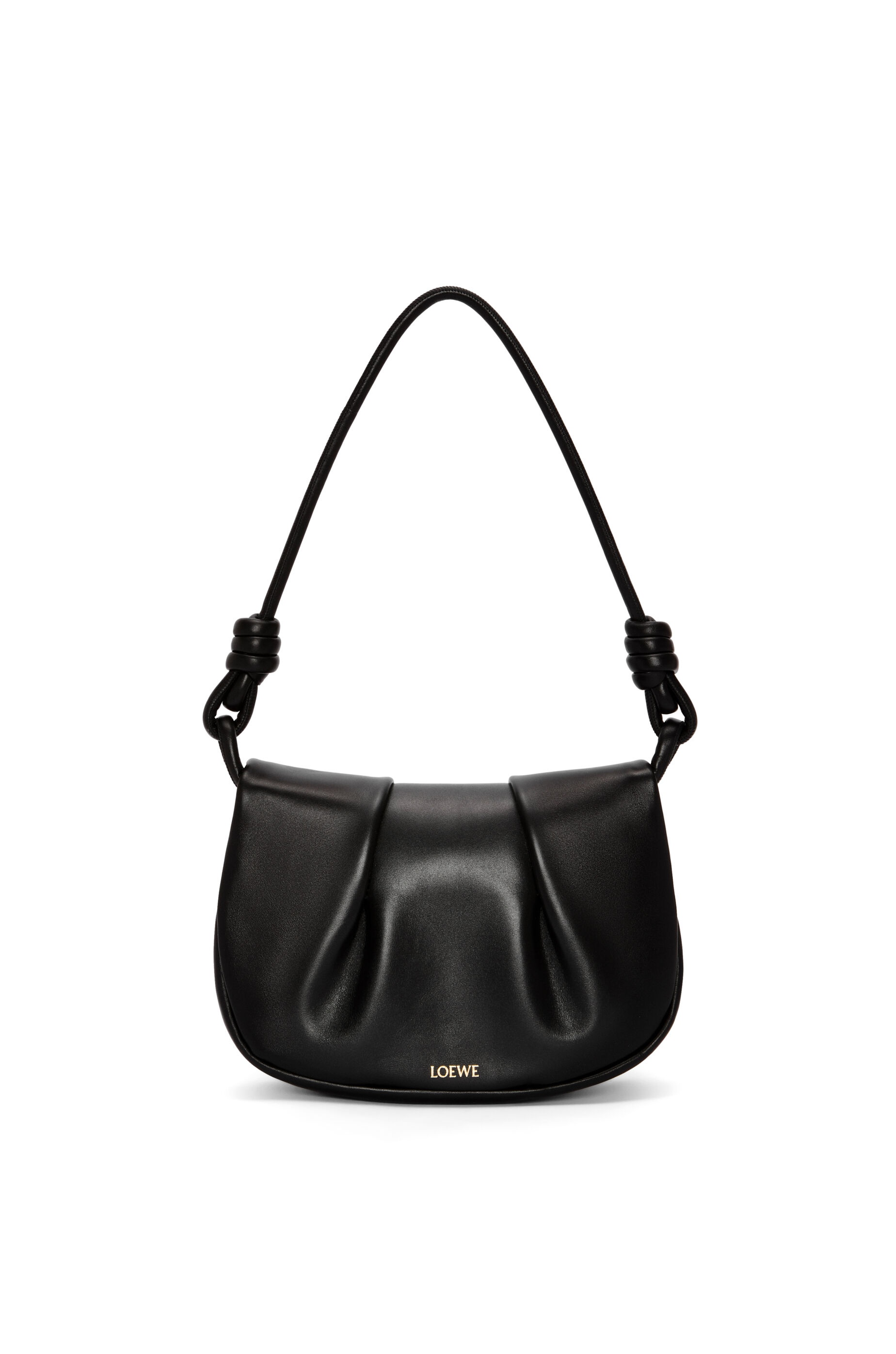 Paseo satchel in shiny nappa calfskin