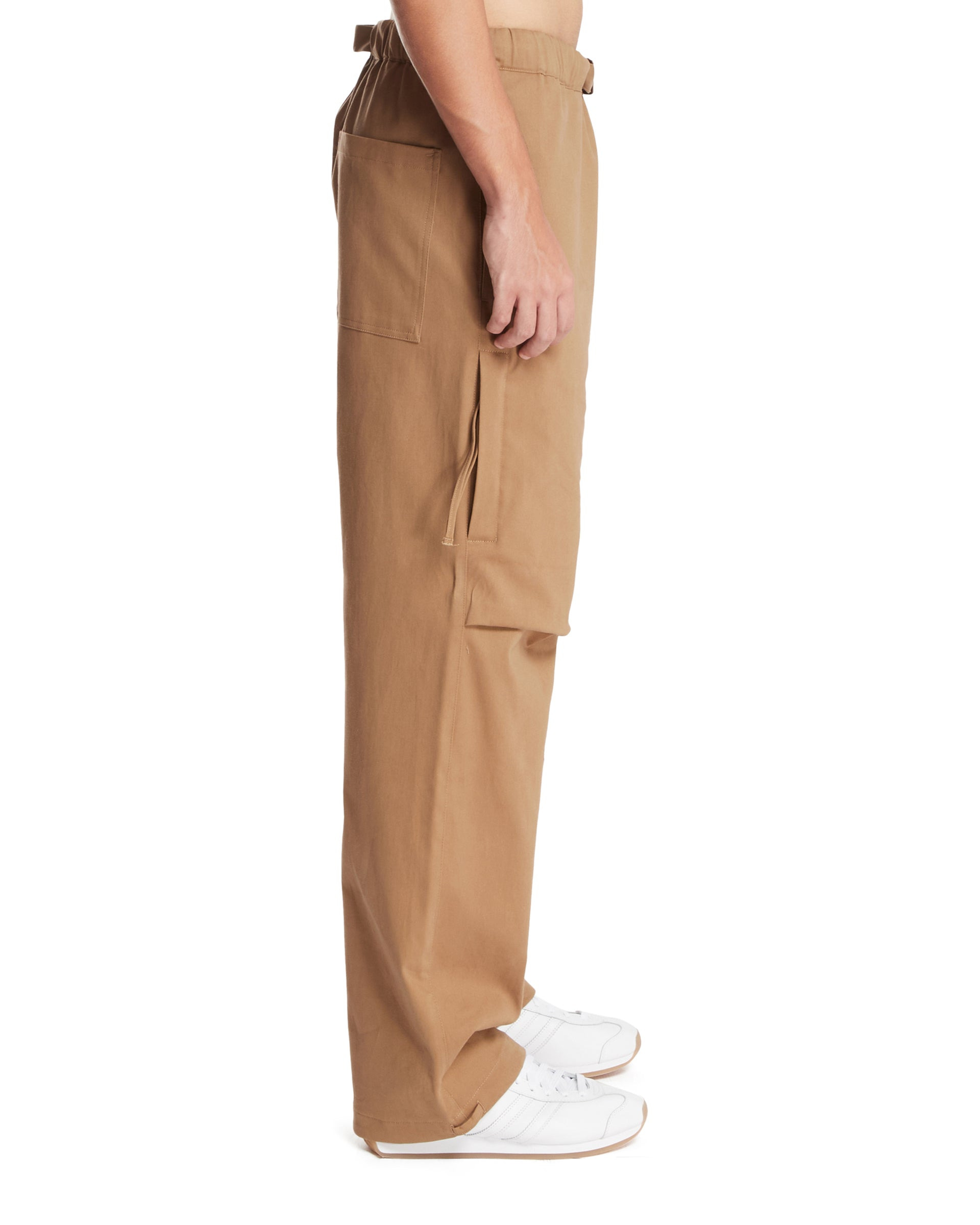 Brown Cotton Jordan Pants - 5