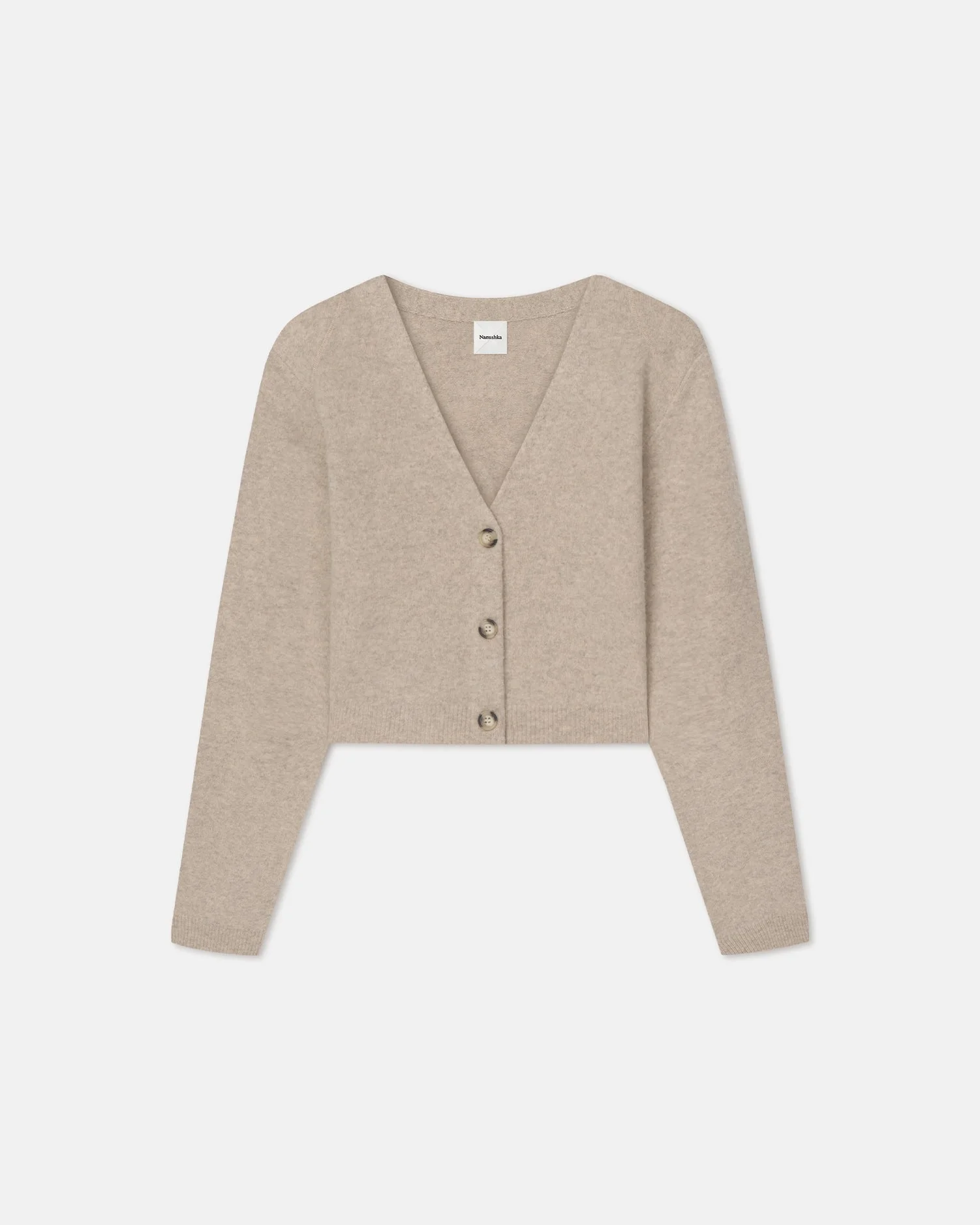 Overwashed Merino Cardigan - 1
