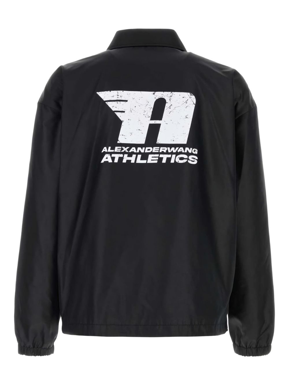logo-print jacket - 2