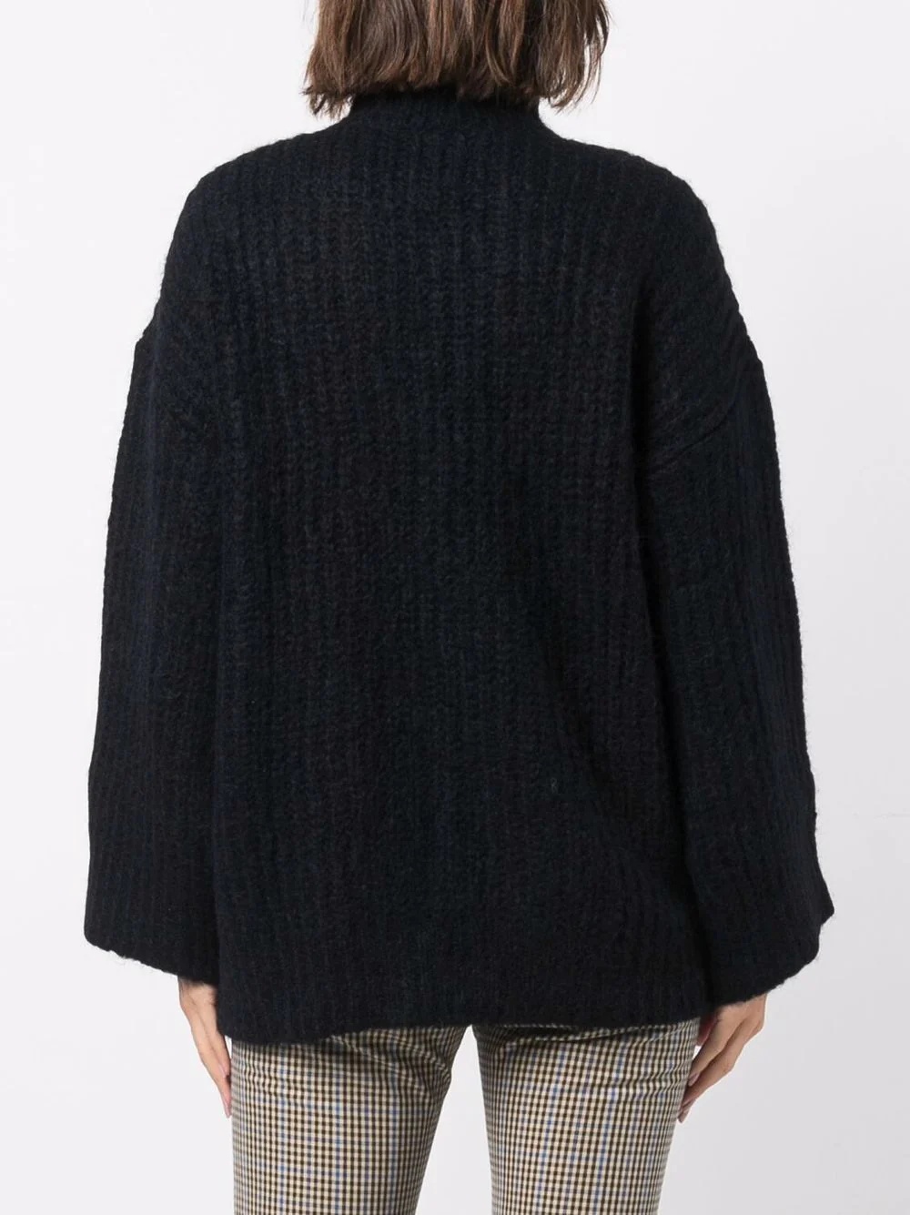 roll-neck knit jumper - 4