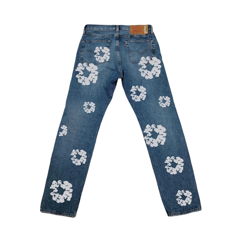 Levi's Levi's x Denim Tears The Cotton Wreath Jean 'Vintage Wash' outlook