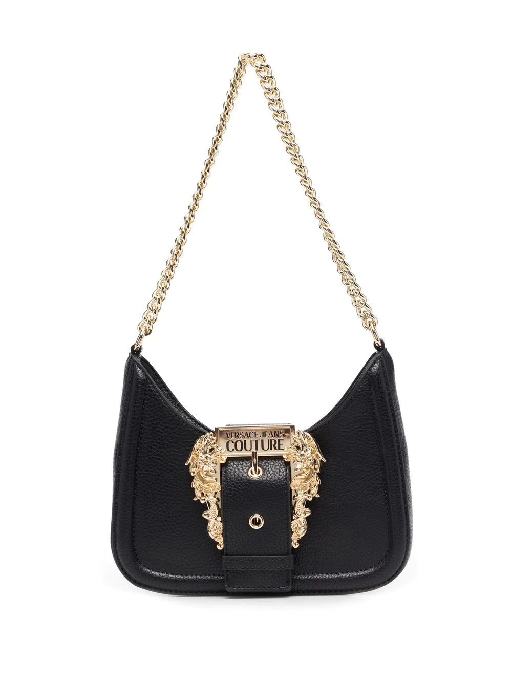 logo-buckle shoulder bag - 1