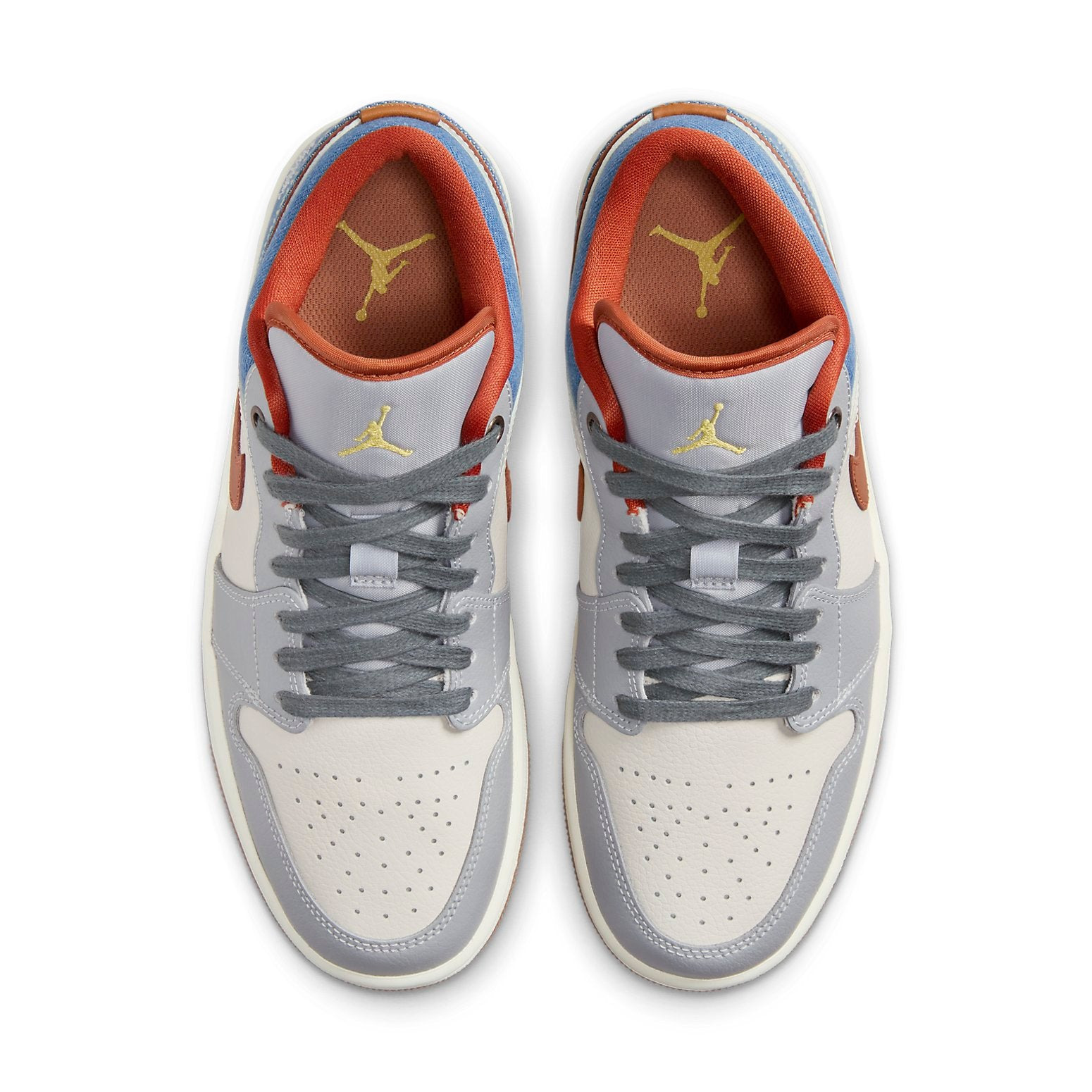 (WMNS) Air Jordan 1 Low 'Denim Phantom' FZ5045-091 - 4