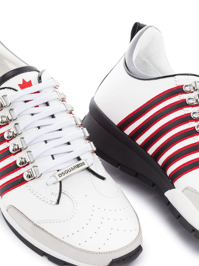 DSQUARED2 251 striped sneakers outlook