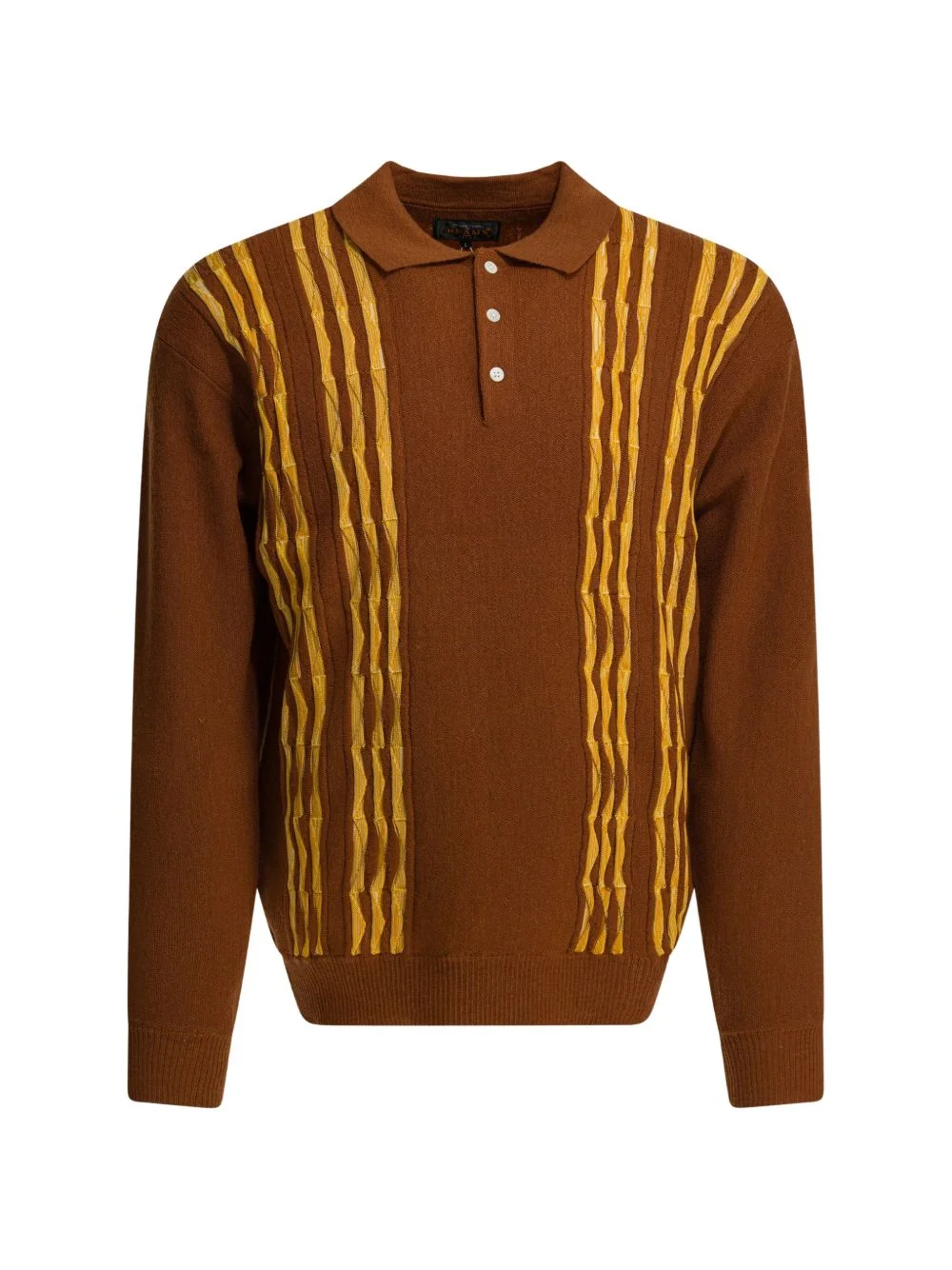 polo-collar sweater - 1