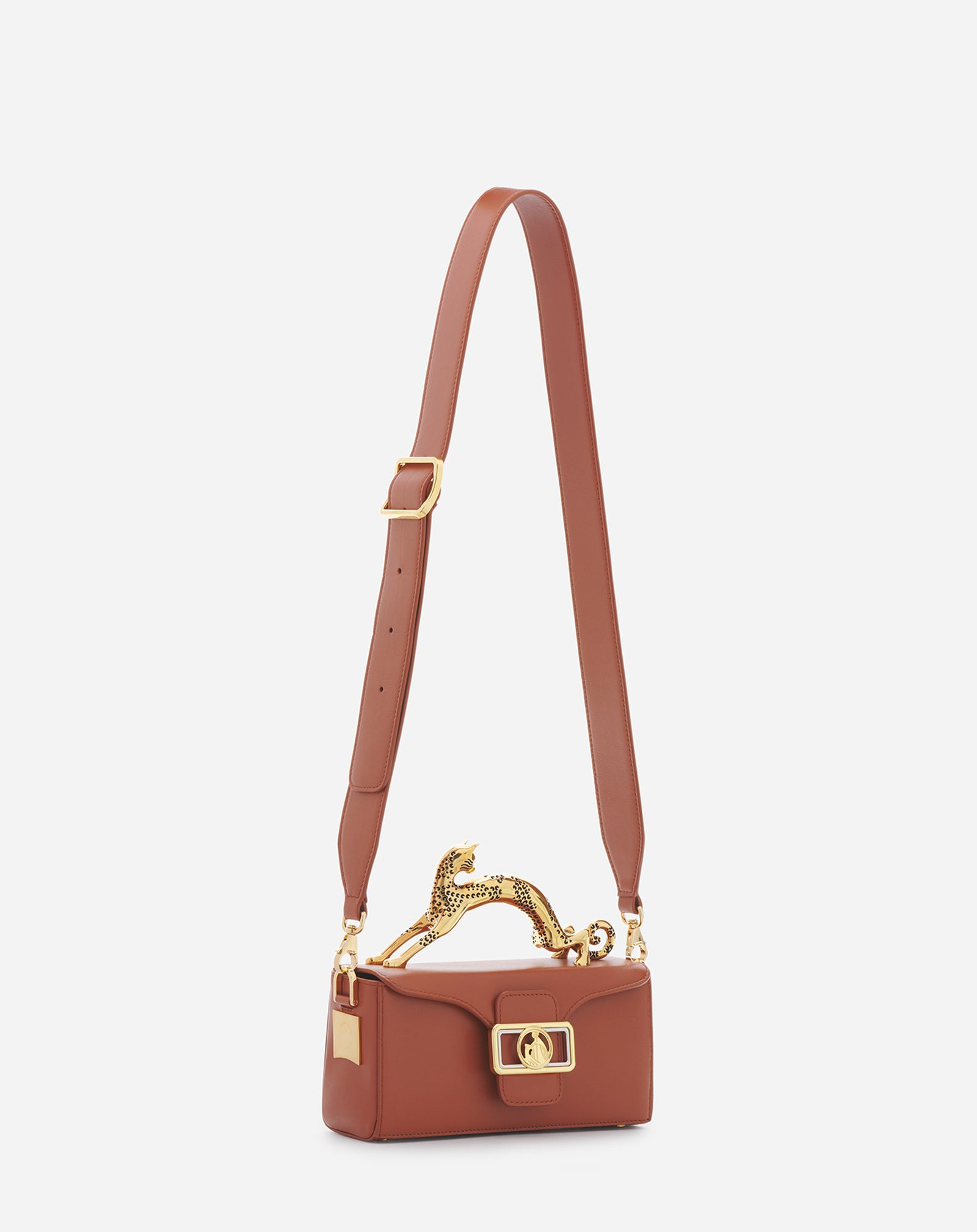 LEATHER NANO PENCIL CAT BAG - 3