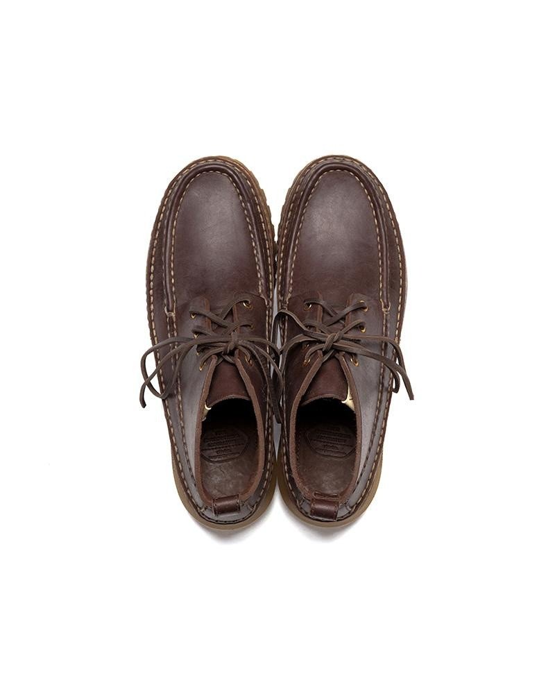 visvim KANAWA MOC MID-FOLK DK.BROWN outlook