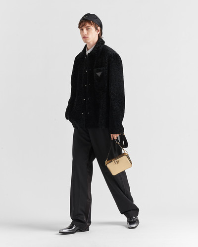 Prada Shearling blouson jacket outlook