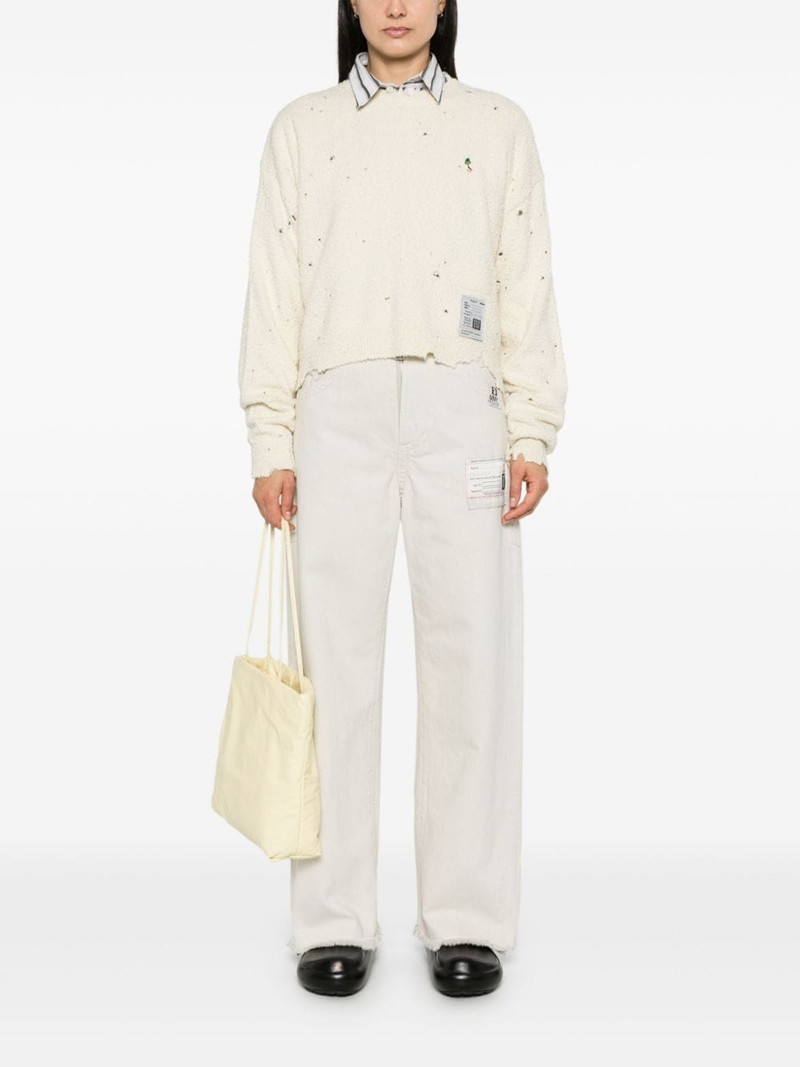 Maison MIHARAYASUHIRO wide-leg jeans outlook