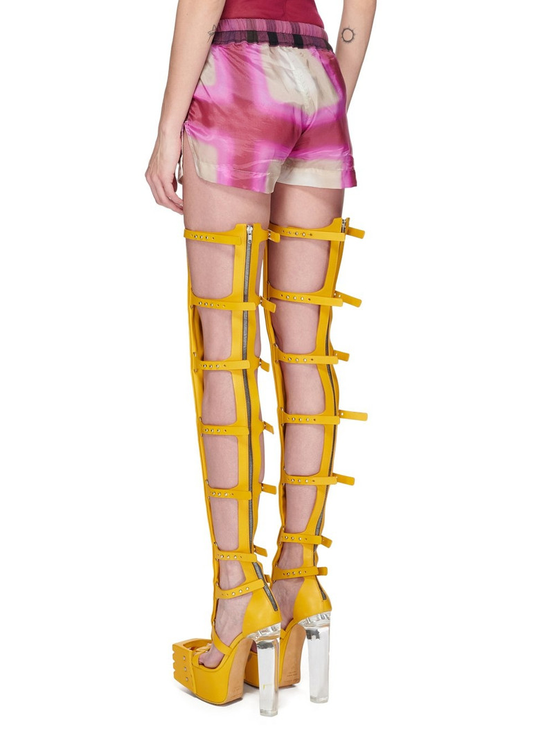 plaid-check print shorts 3