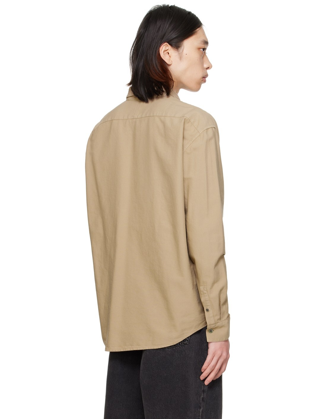 Beige Lyrique Accent Shirt - 3