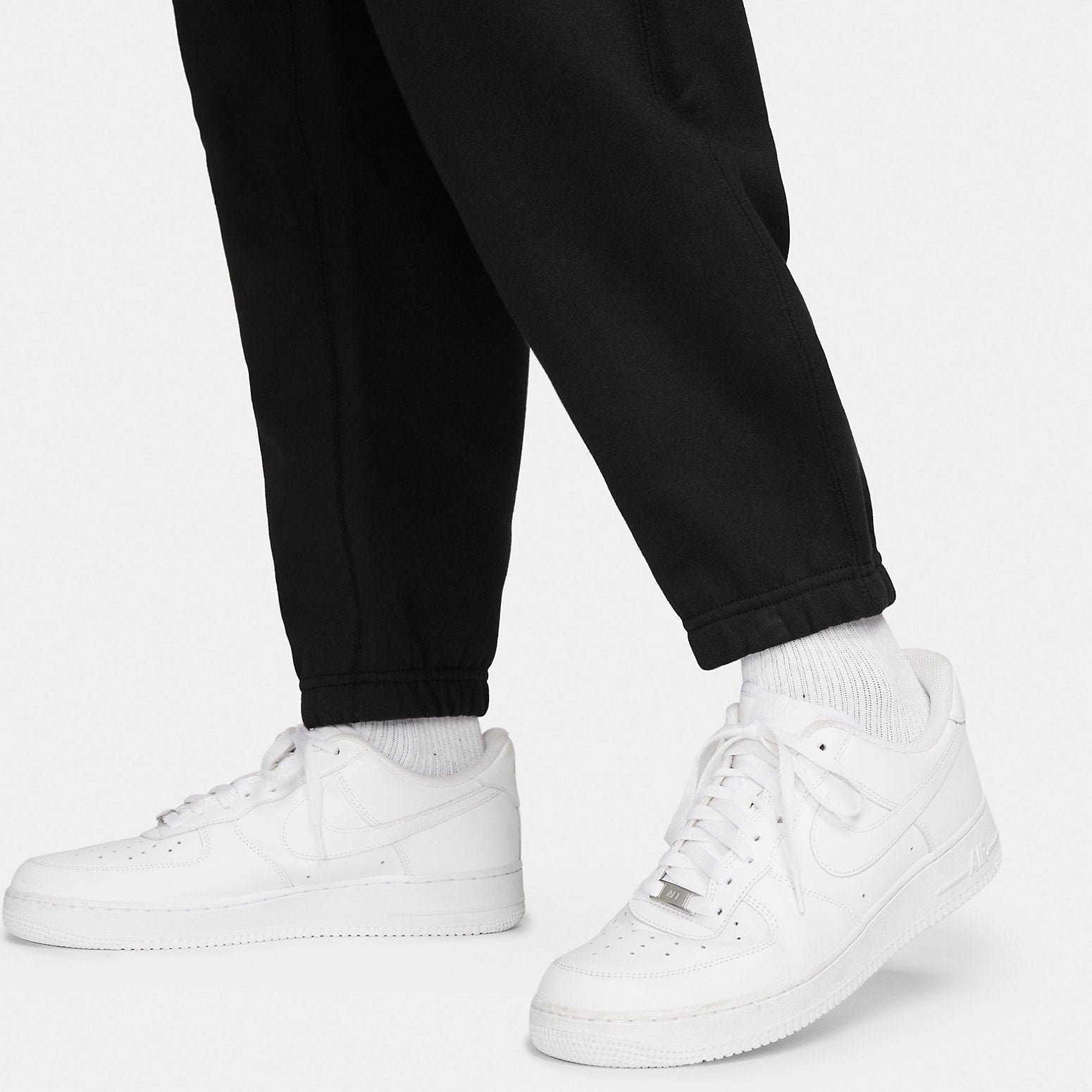 Nike Solo Swoosh Fleece Trousers 'Black' DX1364-010 - 4