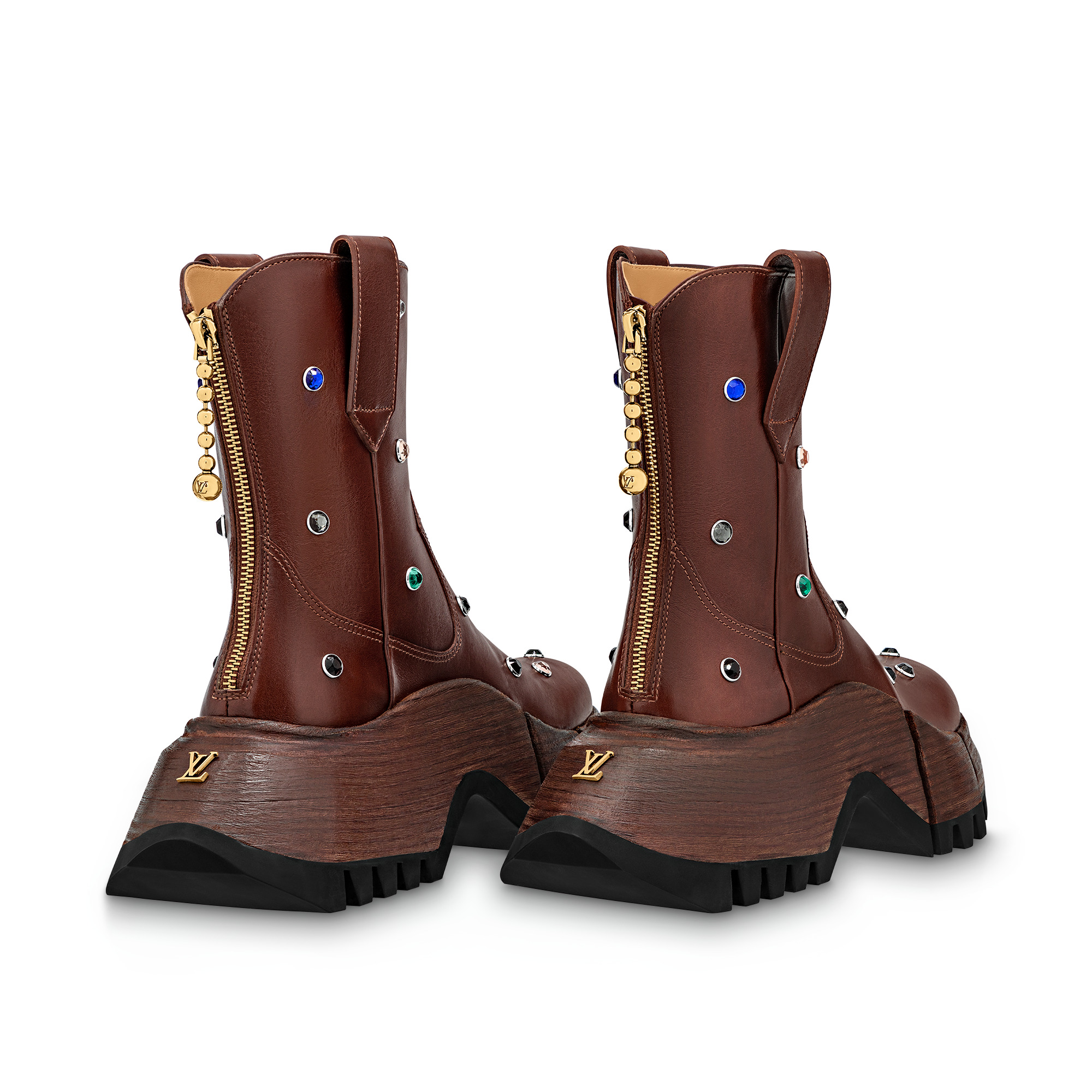 LV Zoom Platform Ankle Boot - 5