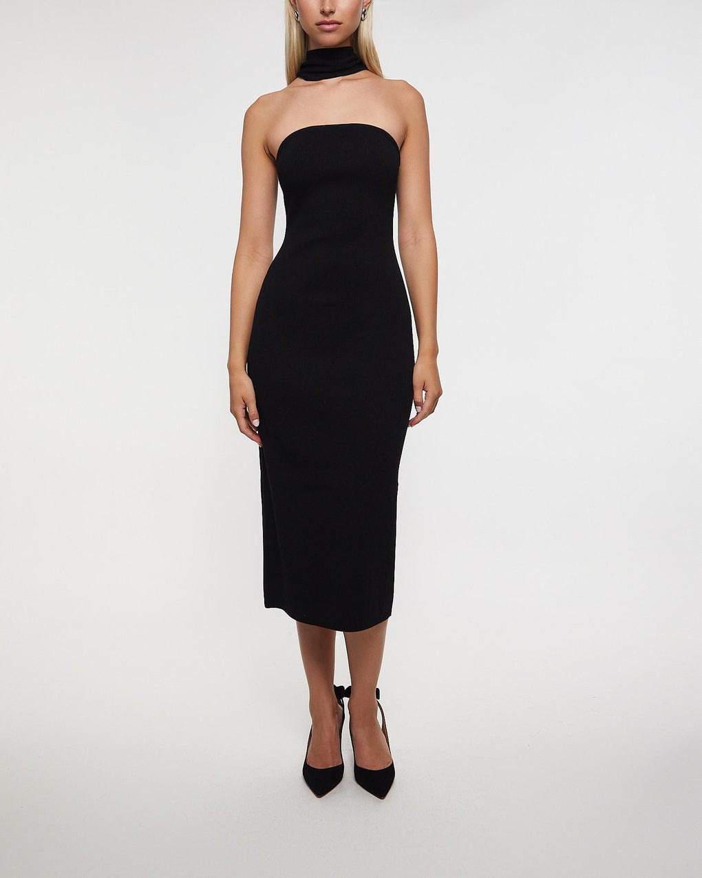 Dress Erika Knit Black - 2