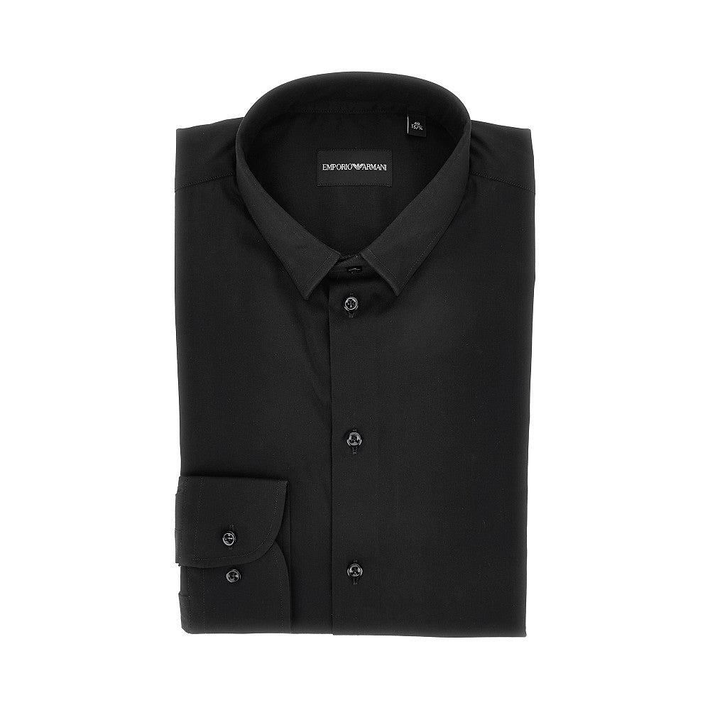 STRETCH POPLIN SHIRT - 1