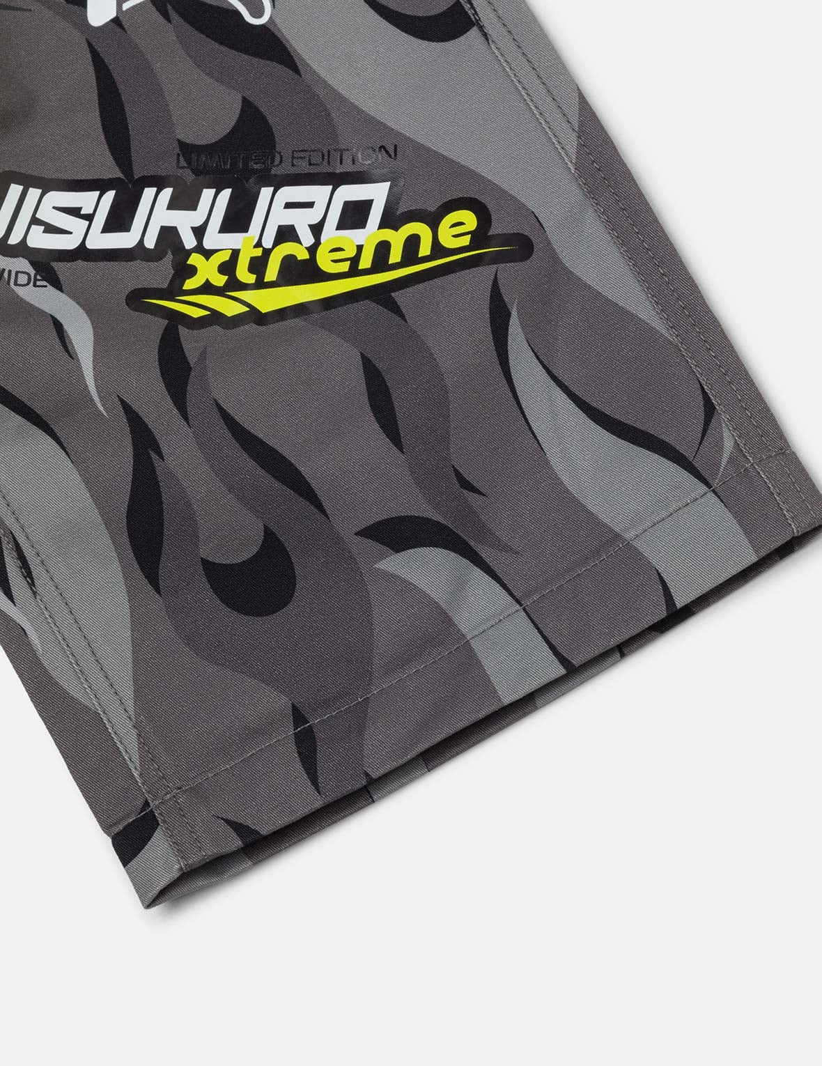 Racing Camouflage Wide-leg Cargo Pants - 7