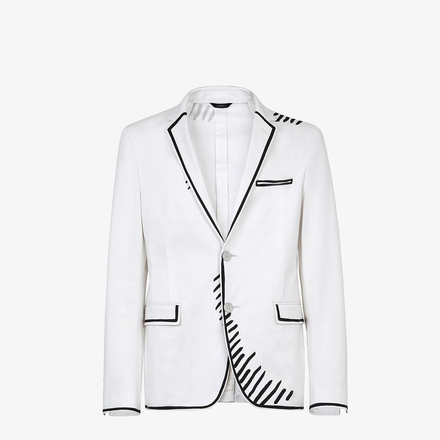 Fendi Roma Joshua Vides gabardine blazer - 1