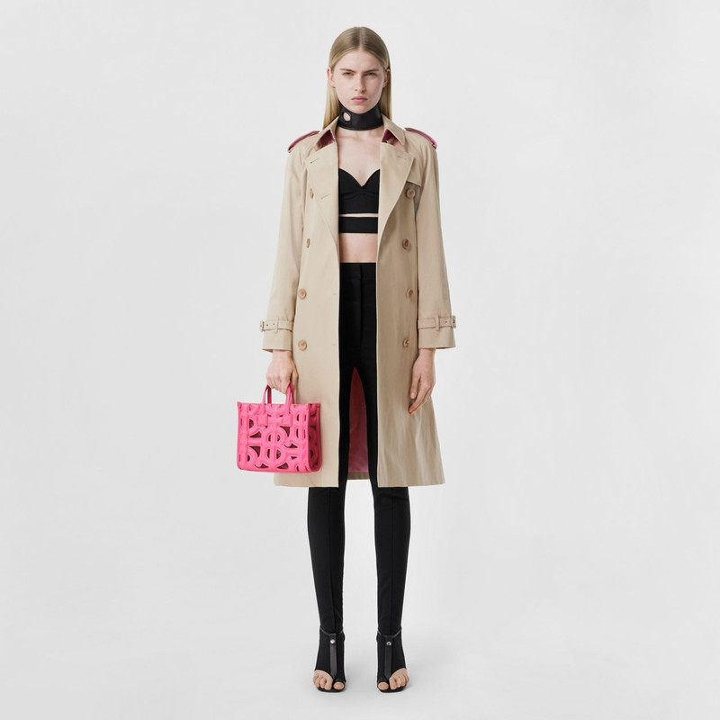 Burberry Mini Quilted Monogram Lambskin Freya Tote outlook