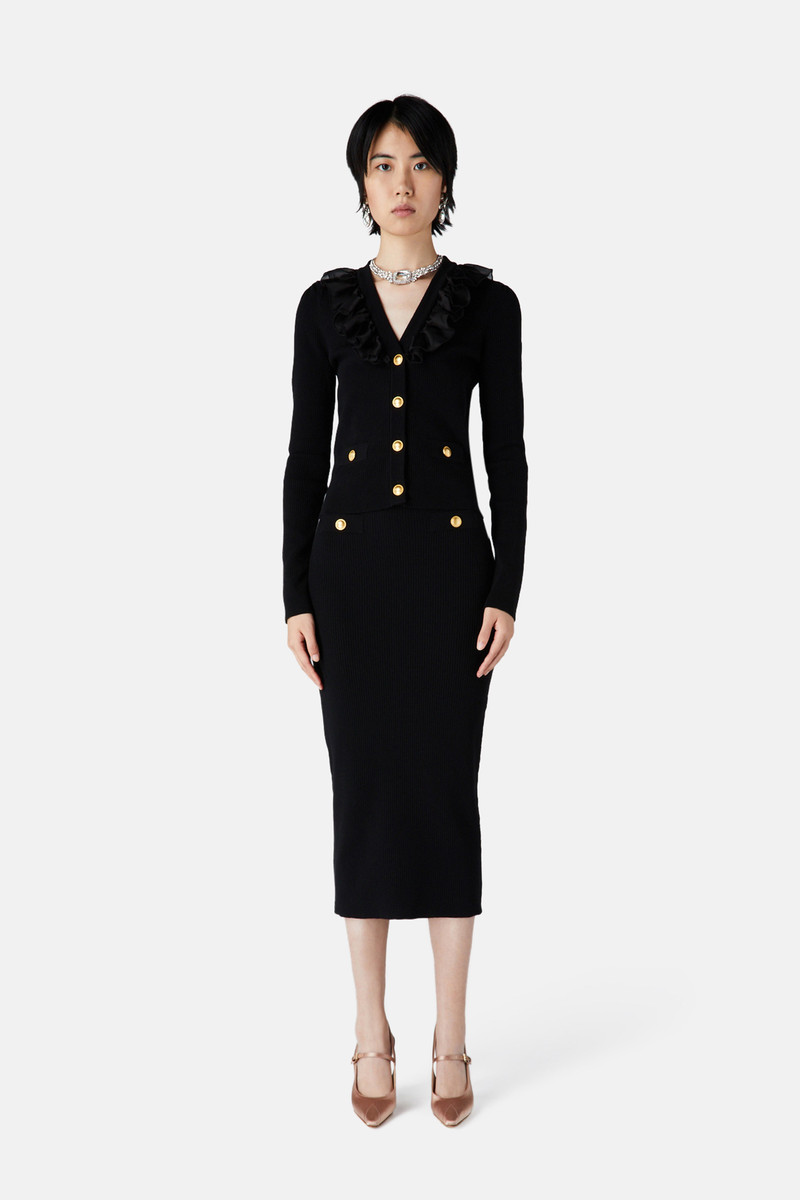Alessandra Rich MERINO SKIRT outlook