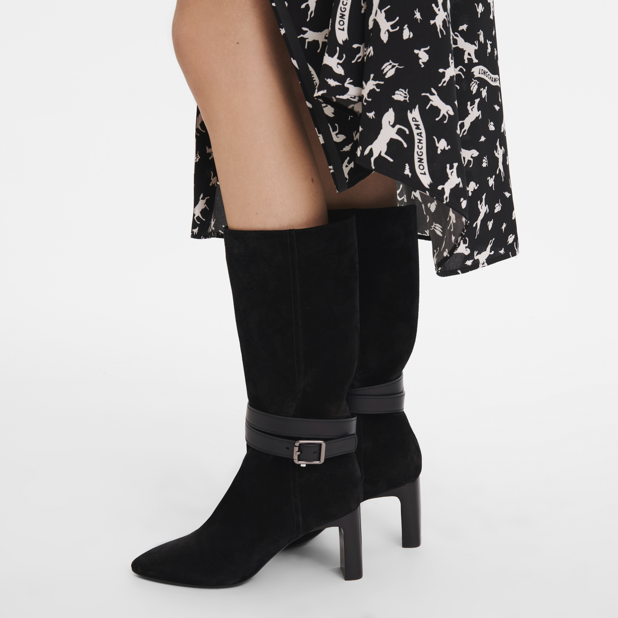 Roseau Heeled boots Black - Leather - 5