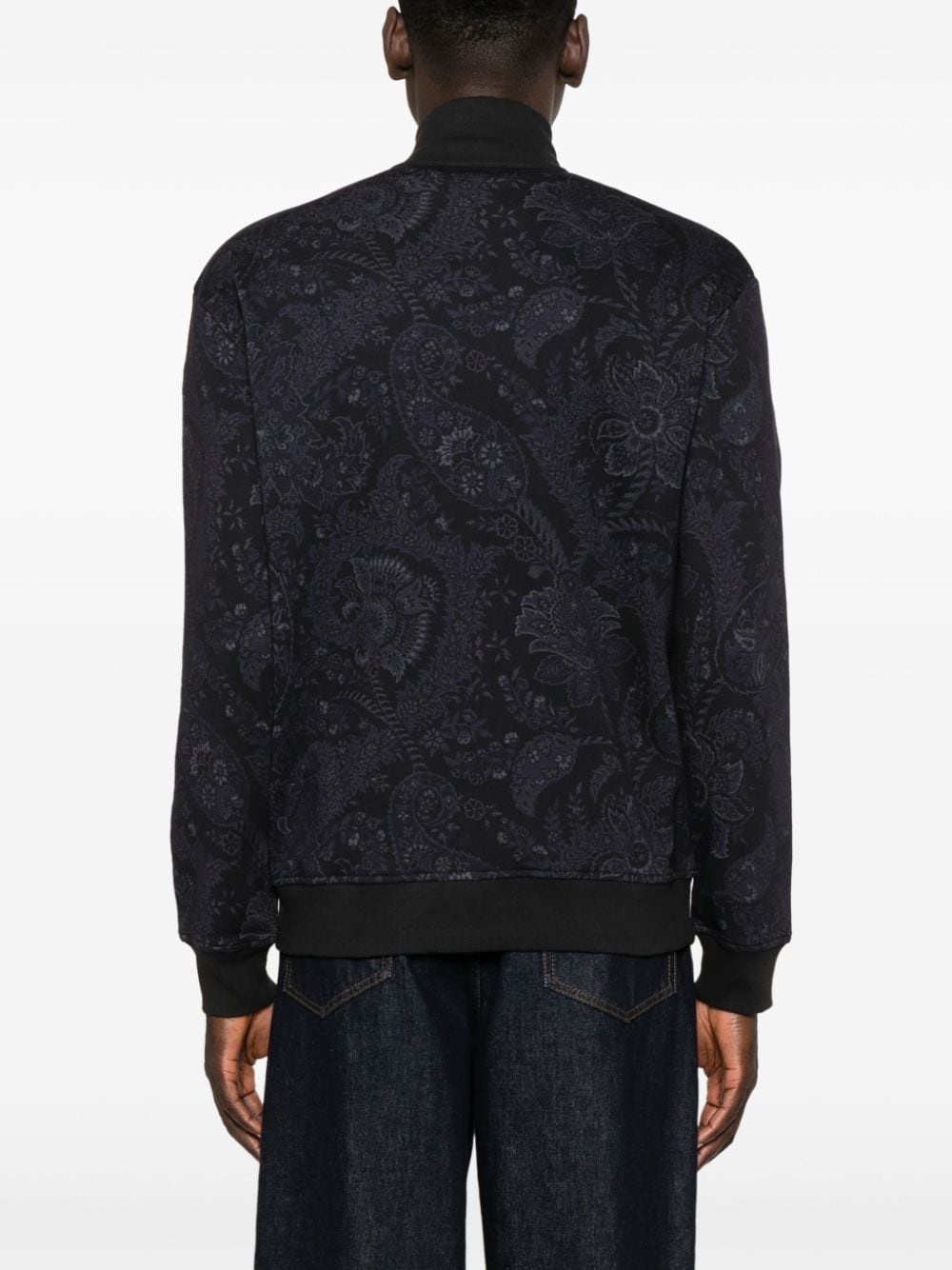 paisley-print sweatshirt - 4