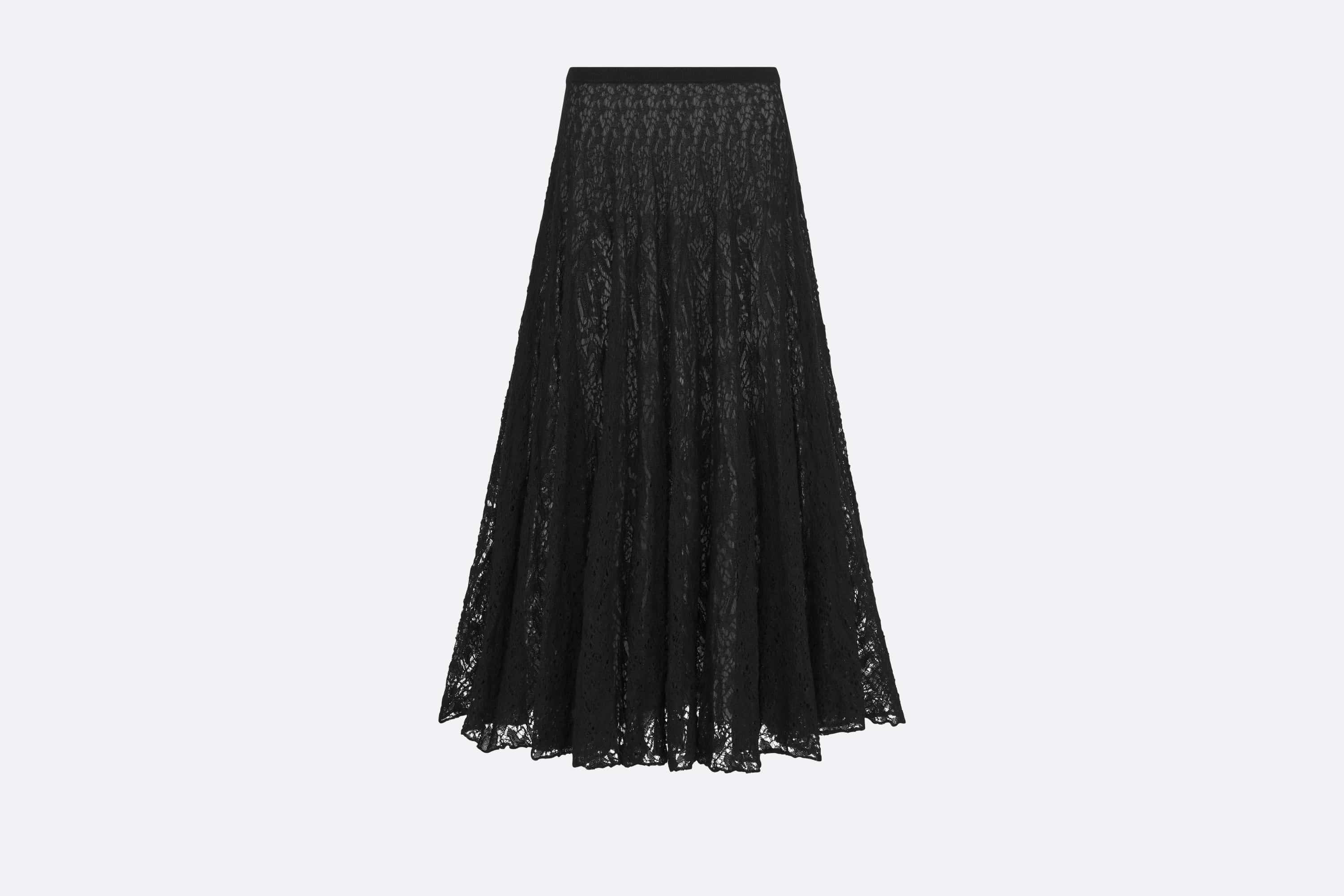 Flared Mid-Length Skirt - 1