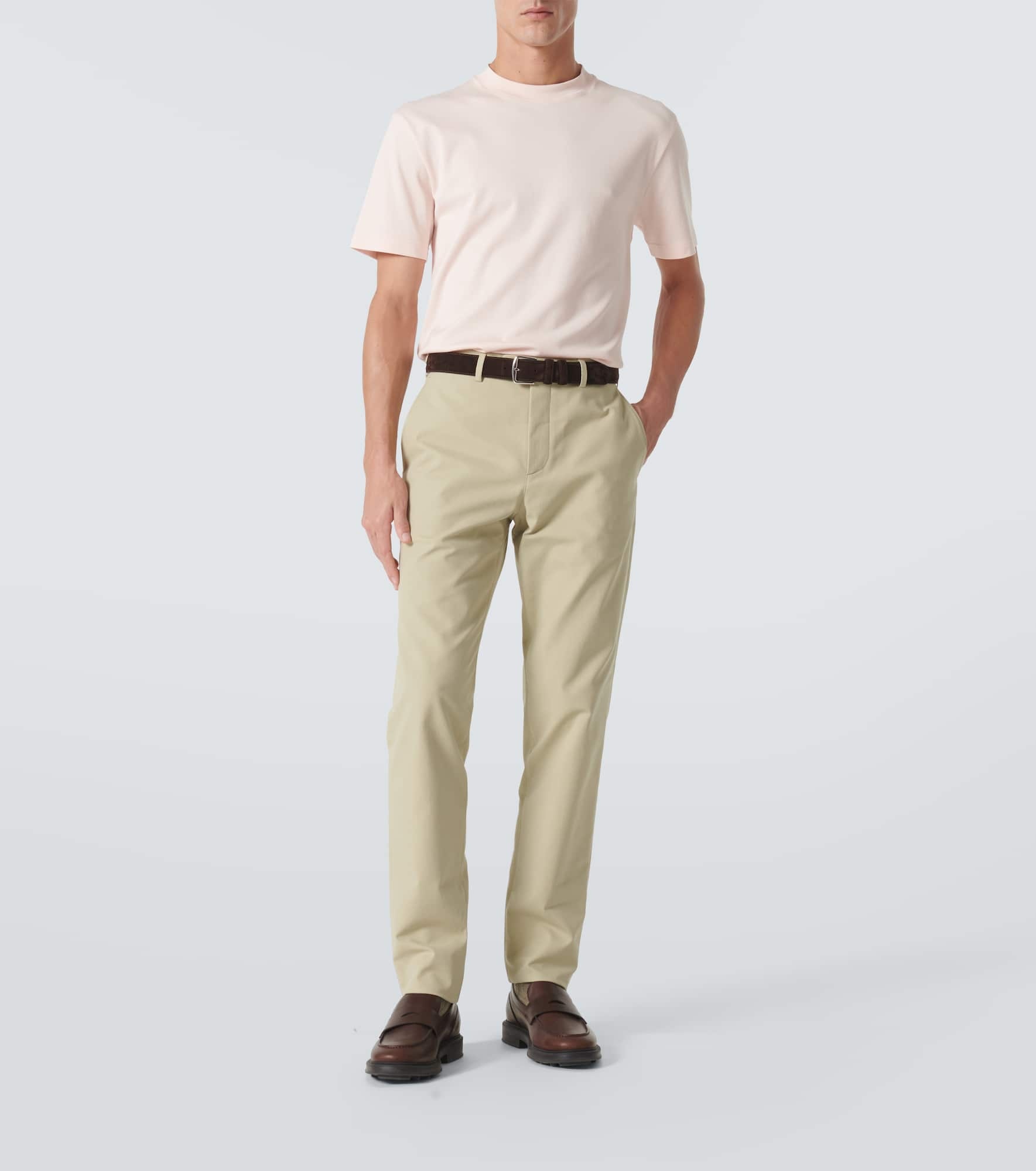 Pantaflat cotton-blend chinos - 2
