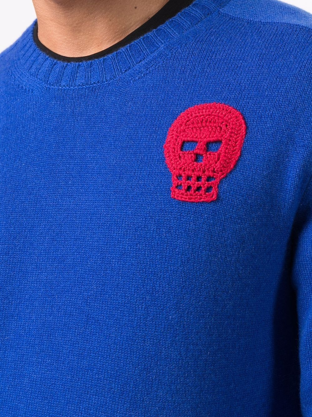 crochet-skull jumper - 5