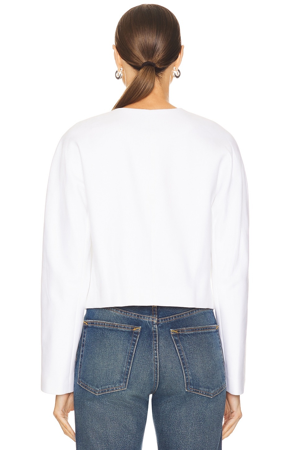 Collarless Jacket - 3