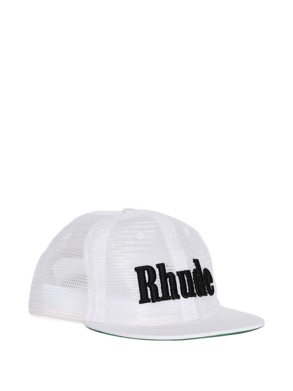 logo-embroidery mesh baseball cap - 2