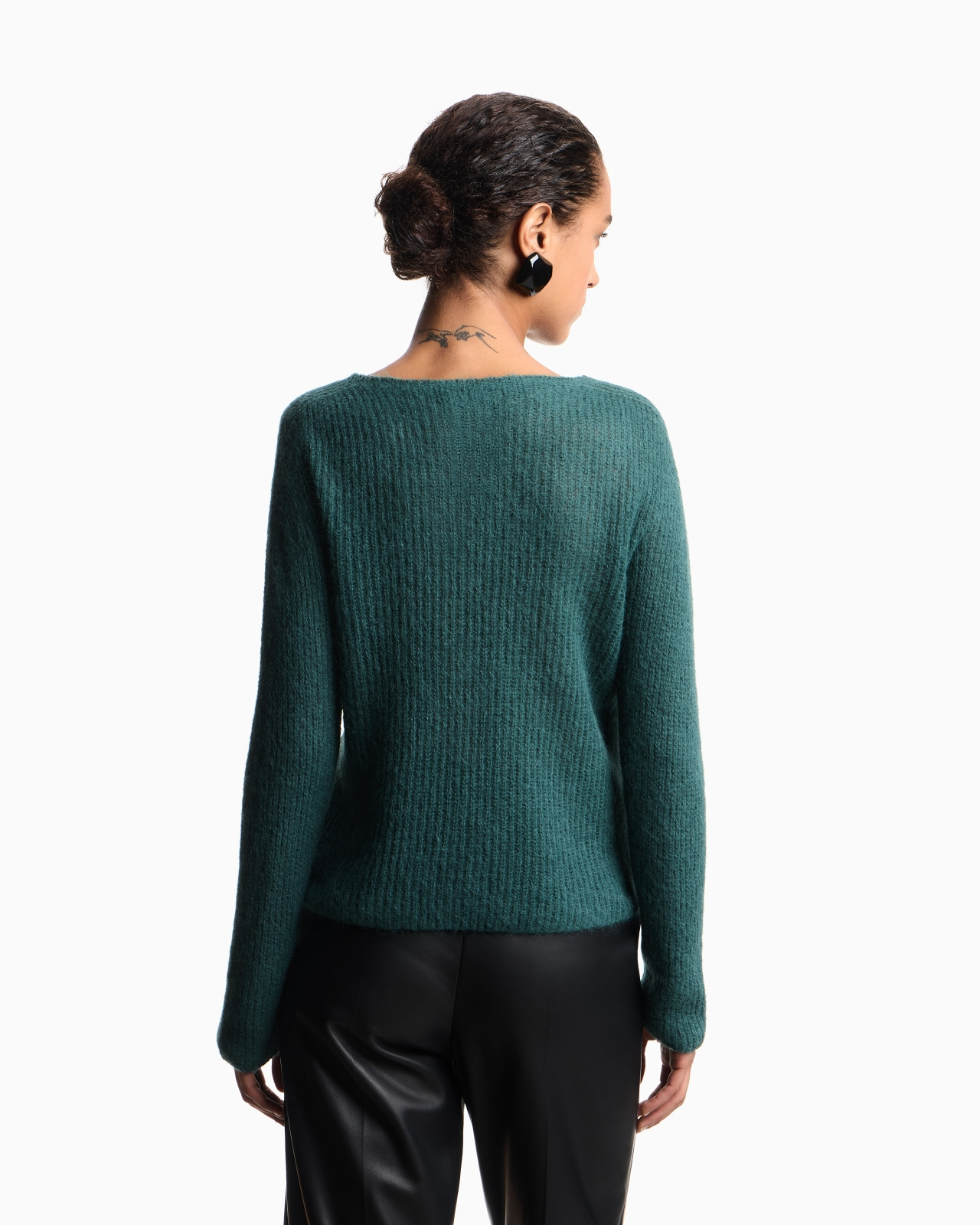 ALPACA WOOL-BLEND, CREW-NECK JUMPER - 3