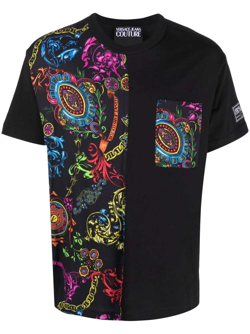 Regalia Baroque panelled T-shirt - 1