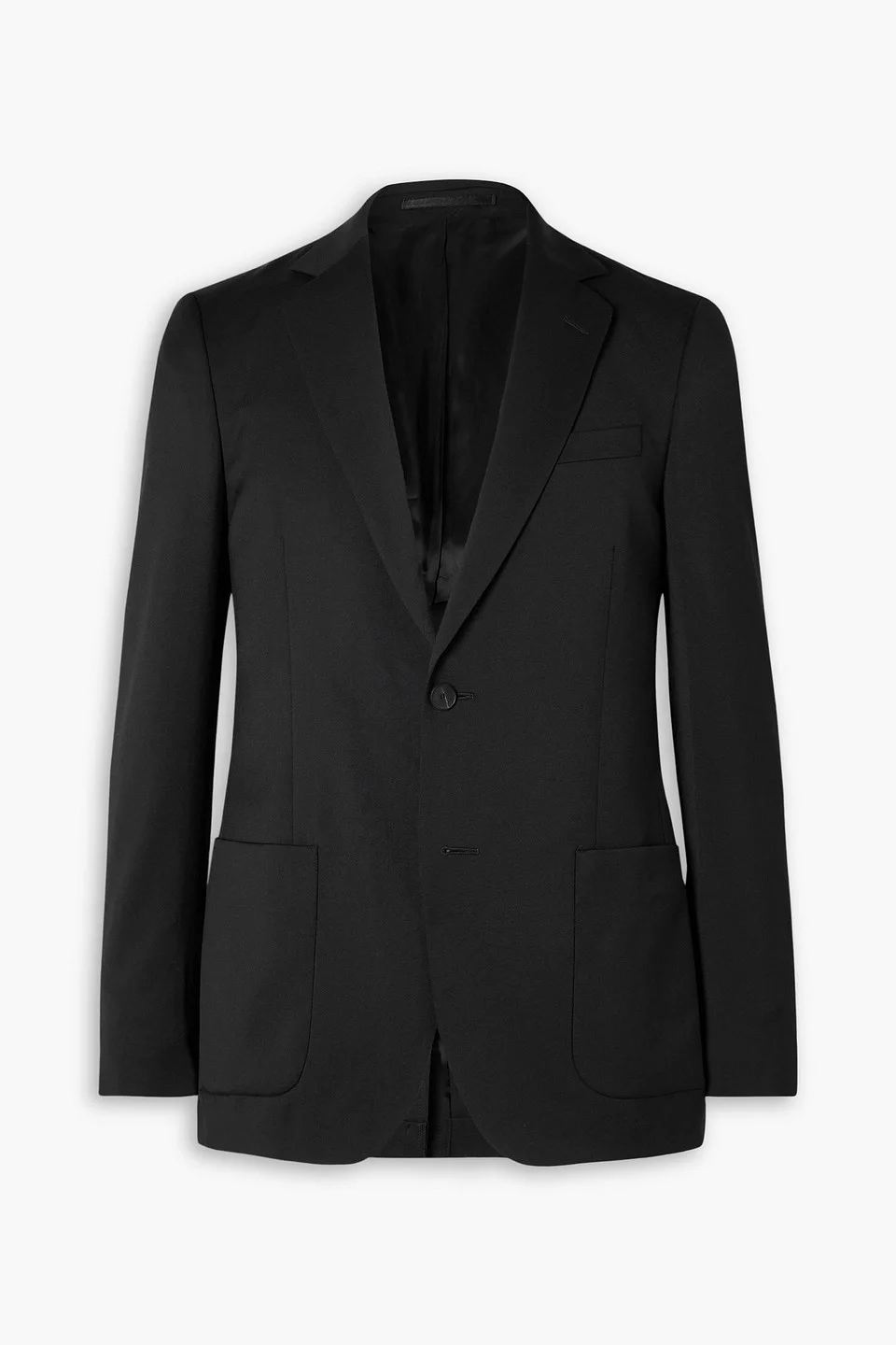 Slim-fit wool-twill suit jacket - 1